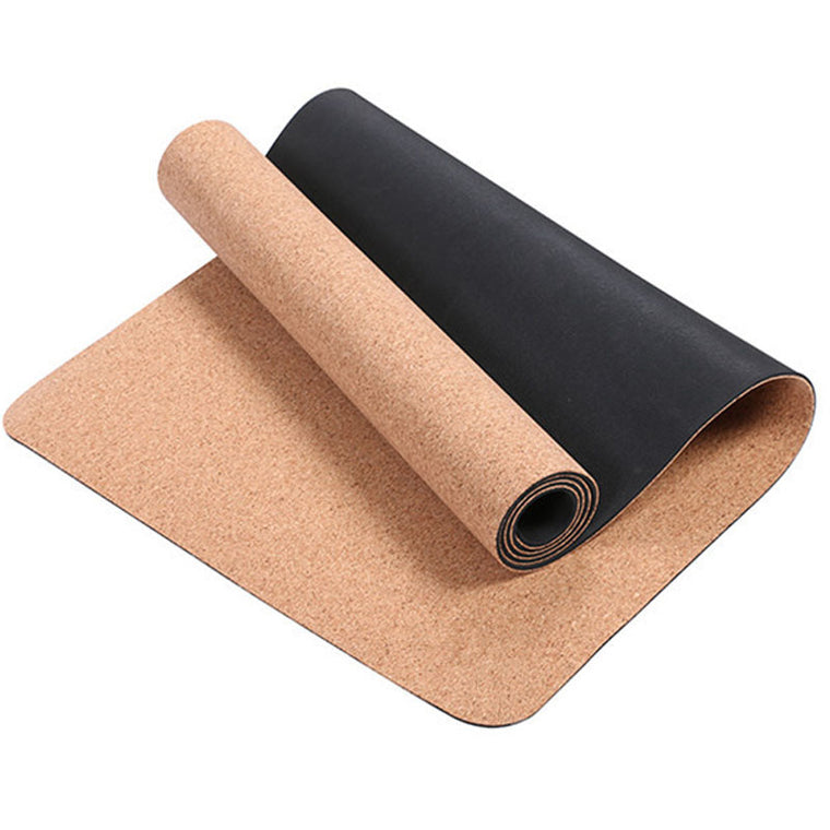4/5/6MM Non-slip TPE+Cork Yoga Mats For Fitness Natural Pilates Gymnastics Sport Mats Yoga Exercise Pads Massage Mats