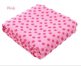 Non Slip Yoga Mat Cover Towel Anti Skid Microfiber Yoga Mat Size 183cm*61cm 72''x24''  Shop Towels Pilates Blankets Fitness