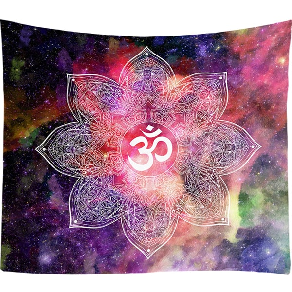 3D Chakra Tapestry Ombre Galaxy Psychedelic Tapestry Boho Decor Mandala Tapestry Wall Hanging Hippie Tapestries Yoga Mat Cool