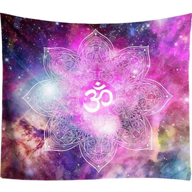 3D Chakra Tapestry Ombre Galaxy Psychedelic Tapestry Boho Decor Mandala Tapestry Wall Hanging Hippie Tapestries Yoga Mat Cool